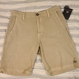 Billabong New Order Dark Khaki Shorts